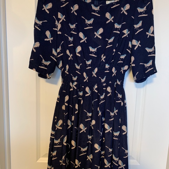 Ladies bird print deess - Picture 1 of 4